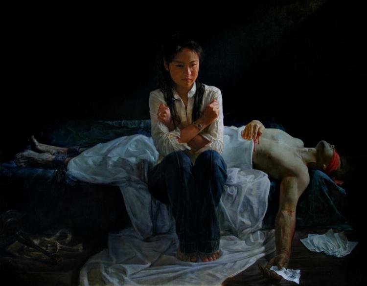 Li Yuan's winning painting Li Yuan's winning painting