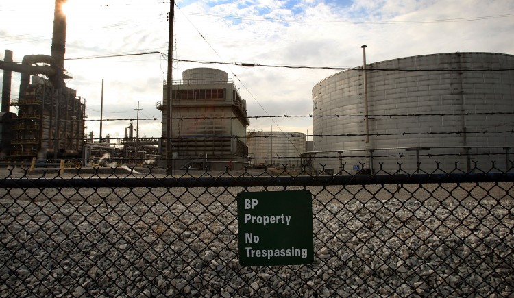 The BP refinery in Whiting, Ind. The BP refinery in Whiting, Ind.
