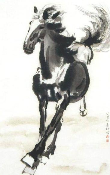 XuBeihong Horse Paiting Epoch Times Photo