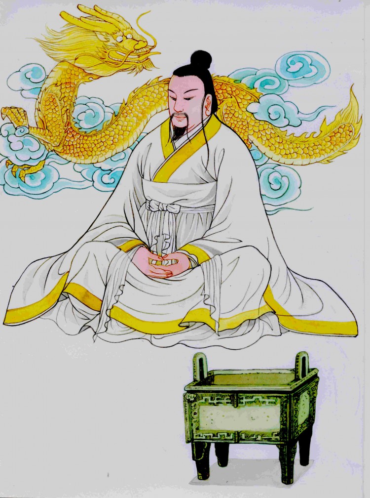 The Yellow Emperor. Illustrated by Blue Hsiao, Epoch Times Staff. The Yellow Emperor. Illustrated by Blue Hsiao, Epoch Times Staff.