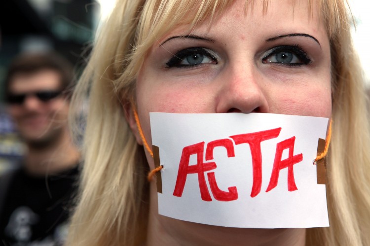 Activists Protest ACTA In Berlin Epoch Times Photo