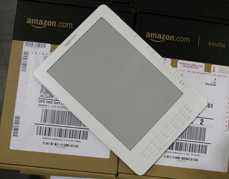 The Amazon Kindle is sold-out in Canada as depleted supplies have caused the online retailer to announce the shortage. (John Sommers II/Getty Images) The Amazon Kindle is sold-out in Canada as depleted supplies have caused the online retailer to announce the shortage. (John Sommers II/Getty Images)