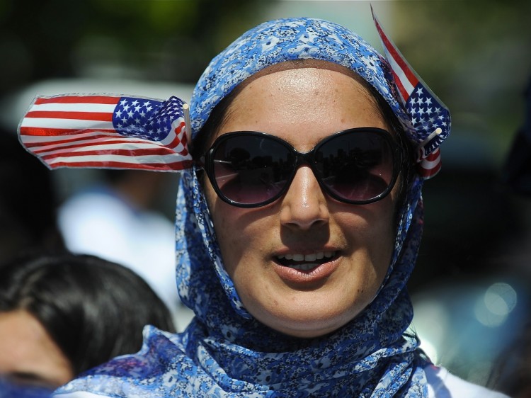 Nadia Nawaz, 27, attends the 9/11 Interfaith Peace Vigil, at the Islamic Center of Southern California, on Sept. 11, 2010. (Robyn Beck/AFP/Getty Images) Nadia Nawaz, 27, attends the 9/11 Interfaith Peace Vigil, at the Islamic Center of Southern California, on Sept. 11, 2010. (Robyn Beck/AFP/Getty Images)