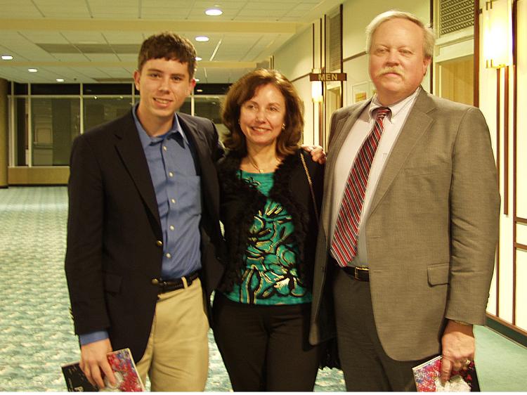 Attorney Philip Buhler, his wife Gloria and son, Vincenz thought the show was wonderful. (Maureen Gamrecki/The Epoch Times) Attorney Philip Buhler, his wife Gloria and son, Vincenz thought the show was wonderful. (Maureen Gamrecki/The Epoch Times)