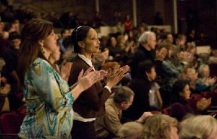 The audience at the Divine Performing Arts show in Detroit. (The Epoch Times) The audience at the Divine Performing Arts show in Detroit. (The Epoch Times)