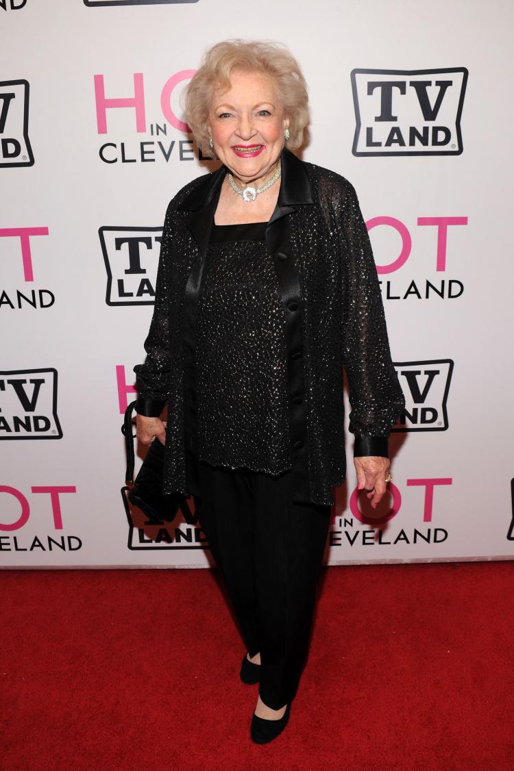 Betty White reminisced over her time spent on the 'Golden Girls' this week. (Bryan Bedder/Getty Images) Betty White reminisced over her time spent on the 'Golden Girls' this week. (Bryan Bedder/Getty Images)