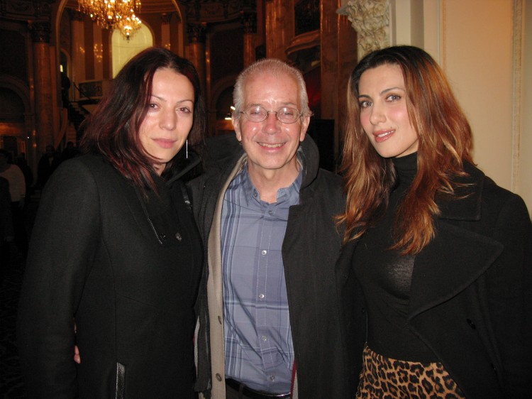 boston Naira Zakaryan, Michael O'Reilly, and Olga Fishman attending Shen Yun