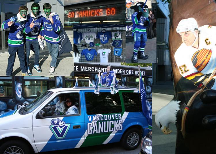 FORMS OF SUPPORT: A montage of fans support for the Vancouver Canucks during the NHL playoffs. (Karl Yu) FORMS OF SUPPORT: A montage of fans support for the Vancouver Canucks during the NHL playoffs. (Karl Yu)