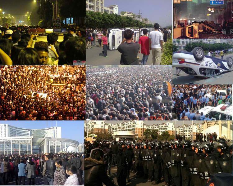 China protests: Many mass protests broke out in China in 2010 and their scale and intensity far exceeded the ones in preceding years. The China news editor of Epoch Times selected and listed the top ten most significant in this article. (Epoch Times archive) China protests: Many mass protests broke out in China in 2010 and their scale and intensity far exceeded the ones in preceding years. The China news editor of Epoch Times selected and listed the top ten most significant in this article. (Epoch Times archive)