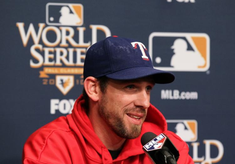 Cliff Lee speaks to reporters at AT&T Park on October 26, 2010 in San Francisco, California. The San Francisco Giants will face the Texas Rangers in the first game of the World Series on Wednesday at AT&T Park. (Justin Sullivan/Getty Images) Cliff Lee speaks to reporters at AT&T Park on October 26, 2010 in San Francisco, California. The San Francisco Giants will face the Texas Rangers in the first game of the World Series on Wednesday at AT&T Park. (Justin Sullivan/Getty Images)