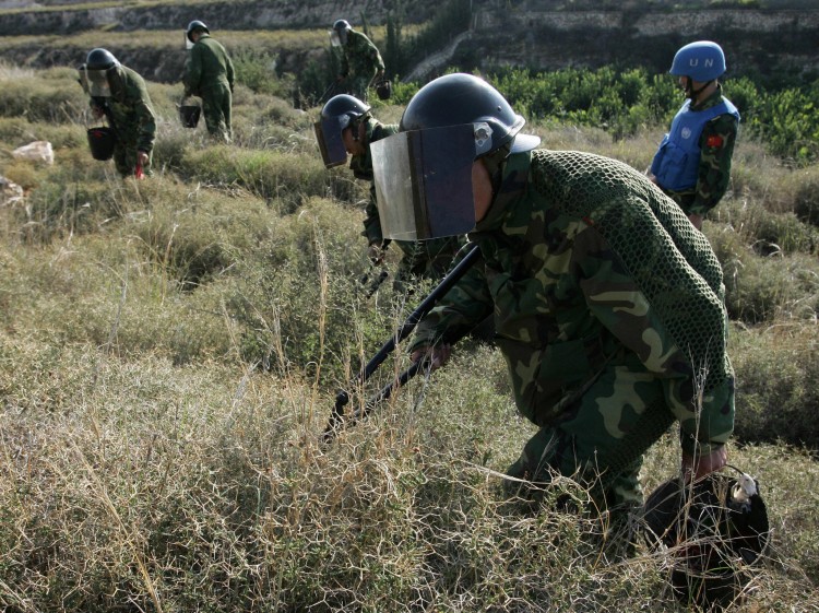 Cluster bombs kill indiscriminately being responsible for more civilian casualties, in Iraq in 2003 and Kosovo in 1999, than any other weapon system. (Ramzi Haidar/AFP/Getty) Cluster bombs kill indiscriminately being responsible for more civilian casualties, in Iraq in 2003 and Kosovo in 1999, than any other weapon system. (Ramzi Haidar/AFP/Getty)