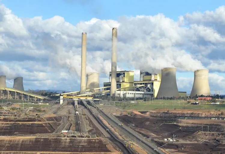 Australian open cut mine in the Latrobe Valley, 150km east of Melbourne, Australia, on Sep. 30, 2015. (Paul Crock/AFP/Getty Images)