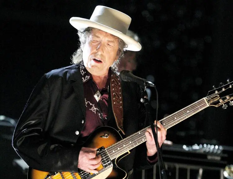 Musician Bob Dylan during the 37th AFI Life Achievement Award: A Tribute to Michael Douglas at Sony Pictures in Culver City, CA., on June 11, 2009. (Kevin Winter/Getty Images for AFI)