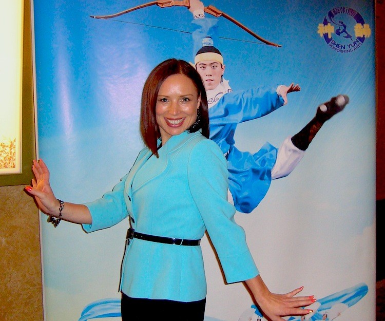Natalia Stepanova, an award-winning dance teacher, at the performance of 'Shen Yun Performing Arts' at New Jersey's State Theatre, in New Brunswick, on Oct. 28. (Pamela Tsai/The Epoch Times) Natalia Stepanova, an award-winning dance teacher, at the performance of 'Shen Yun Performing Arts' at New Jersey's State Theatre, in New Brunswick, on Oct. 28. (Pamela Tsai/The Epoch Times)