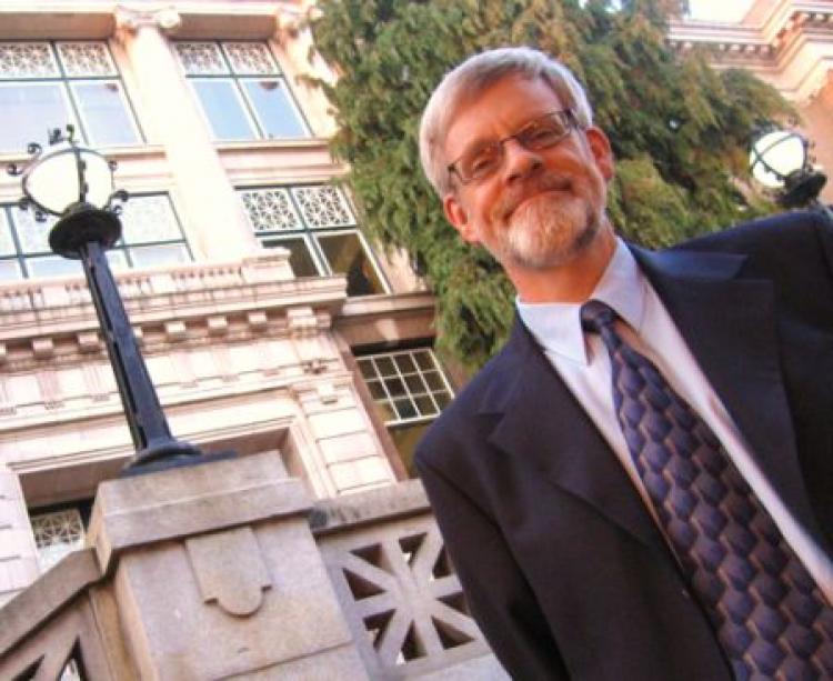 Victoria High's Principal, Stephen Bennett, is proud of both his school's heritage and involvement in forward thinking. (Hugh Kruzel) Victoria High's Principal, Stephen Bennett, is proud of both his school's heritage and involvement in forward thinking. (Hugh Kruzel)