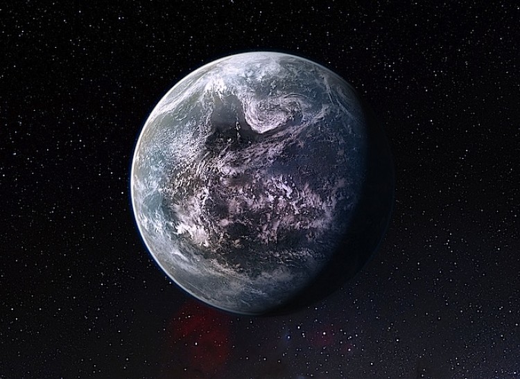 Artist's impression showing the super-Earth planet HD 85512 b orbiting its sun-like star in the southern constellation of Vela, The Sail. (ESO/M. Kornmesser) Artist's impression showing the super-Earth planet HD 85512 b orbiting its sun-like star in the southern constellation of Vela, The Sail. (ESO/M. Kornmesser)