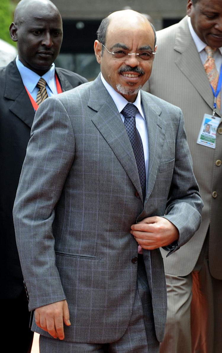 Ethiopian Prime Minister and Intergovernmental Authority on Development (IGAD) chairman Meles Zenawi (Simon Maina/AFP/Getty Images) Ethiopian Prime Minister and Intergovernmental Authority on Development (IGAD) chairman Meles Zenawi (Simon Maina/AFP/Getty Images)