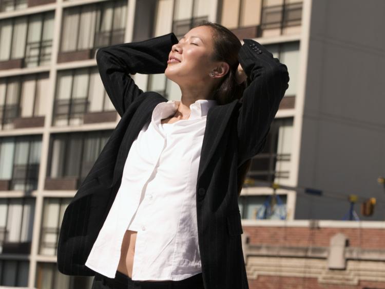 Besides opting for the stairs instead of the elevator, it seems impossible to squeeze in physical activity or extra movement at work to stay fit and reenergize. (Photos.com) Besides opting for the stairs instead of the elevator, it seems impossible to squeeze in physical activity or extra movement at work to stay fit and reenergize. (Photos.com)