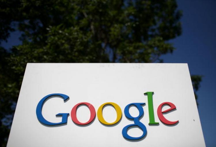 A sign is displayed outside of the Google headquarters. (Justin Sullivan/Getty Images) A sign is displayed outside of the Google headquarters. (Justin Sullivan/Getty Images)