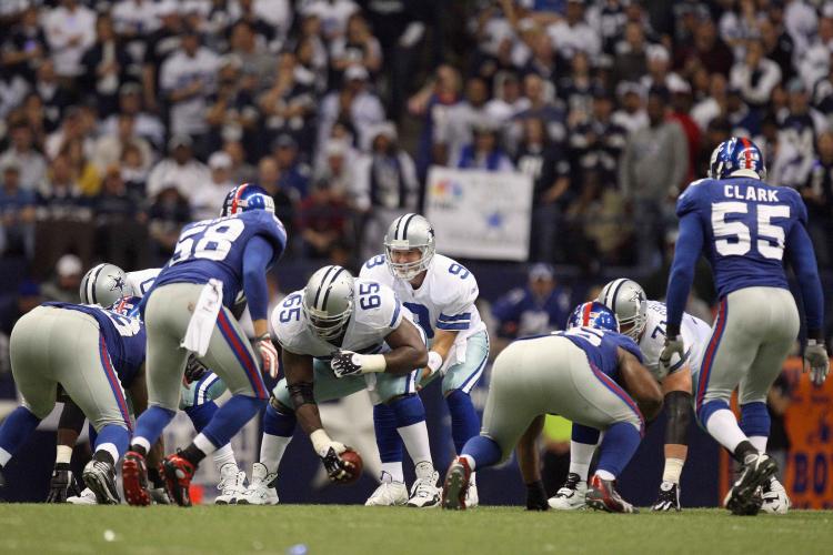 GRUDGE MATCH: NFC rivals, New York Giants and Dallas Cowboys will go head to head this Sunday at Cowboys Stadium. (Ronald Martinez/Getty Images) GRUDGE MATCH: NFC rivals, New York Giants and Dallas Cowboys will go head to head this Sunday at Cowboys Stadium. (Ronald Martinez/Getty Images)