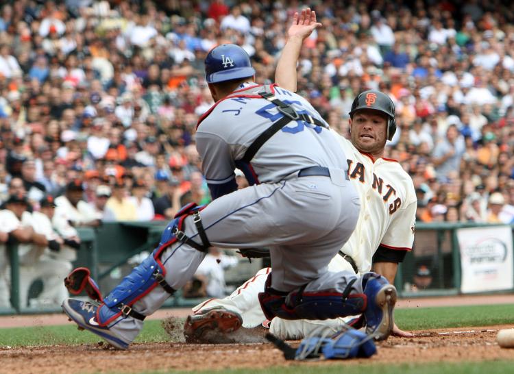 KEY MATCHUP: The Los Angeles Dodgers and San Francisco Giants will face each other in a pivotal three-game series with playoff implications this weekend. (Jed Jacobsohn/Getty Images) KEY MATCHUP: The Los Angeles Dodgers and San Francisco Giants will face each other in a pivotal three-game series with playoff implications this weekend. (Jed Jacobsohn/Getty Images)