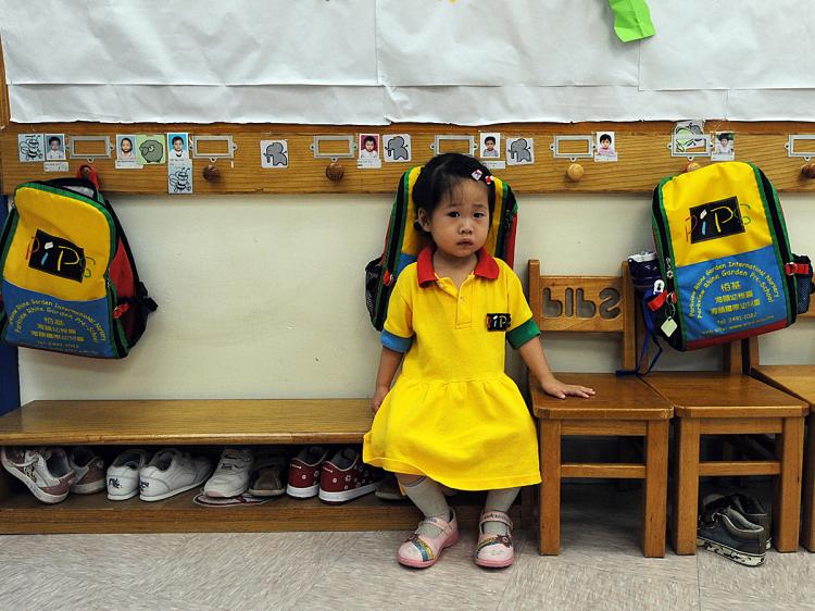 WHEN I GROW UP ... Is this Chinese kindergarten student's best option for the future, to become a corrupt official? (Mike Clarke/AFP/Getty Images) WHEN I GROW UP ... Is this Chinese kindergarten student's best option for the future, to become a corrupt official? (Mike Clarke/AFP/Getty Images)