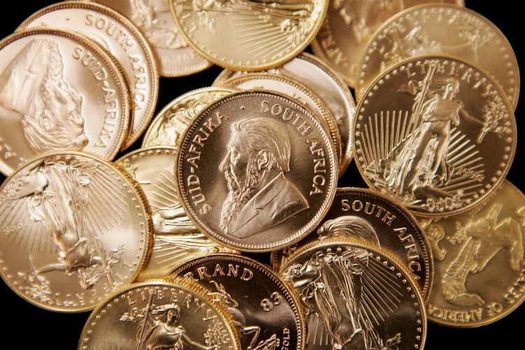 American Eagle and South African Krugerrand gold bullion Epoch Times Photo