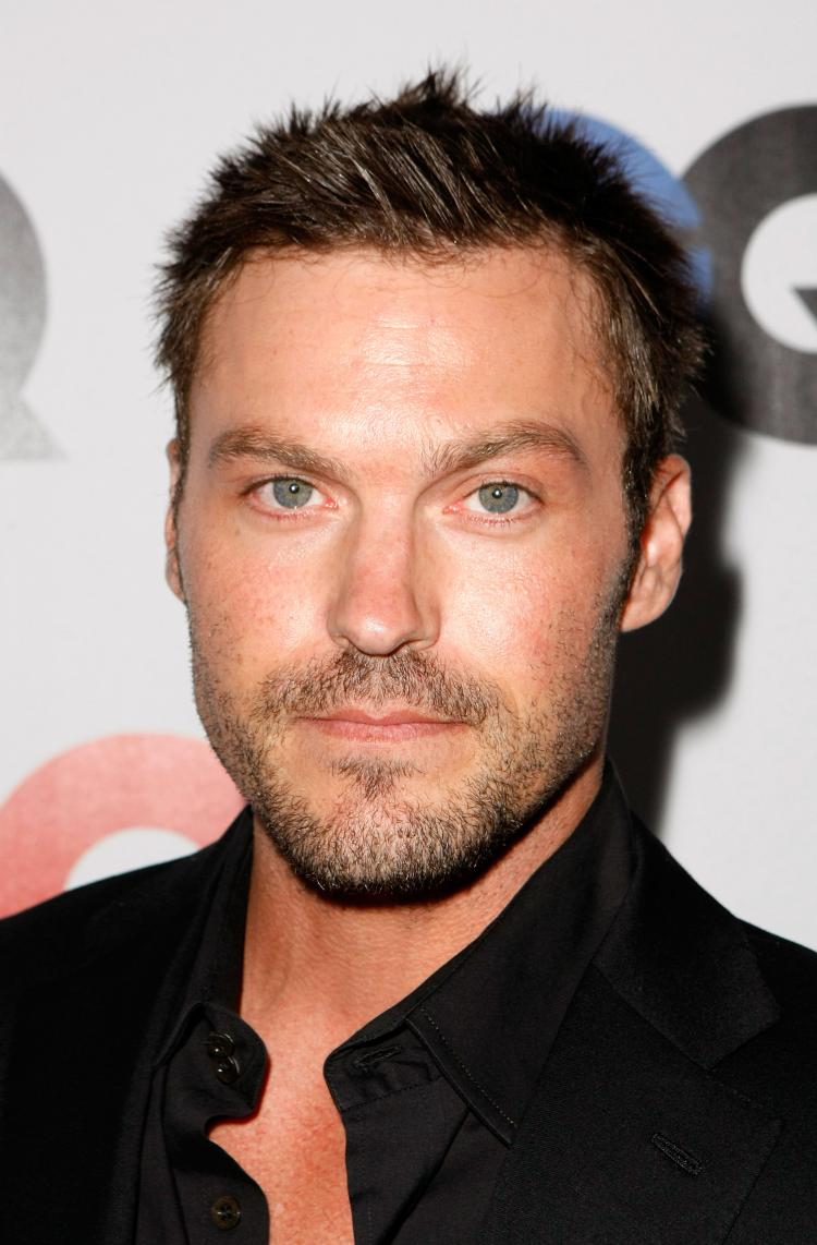 Brian Austin Green at the GQ Men of the Year party in Los Angeles on November 18, 2008. Green recently credited his wife Megan Fox for his recent self-confidence boost. (Michael Buckner/Getty Images) Brian Austin Green at the GQ Men of the Year party in Los Angeles on November 18, 2008. Green recently credited his wife Megan Fox for his recent self-confidence boost. (Michael Buckner/Getty Images)