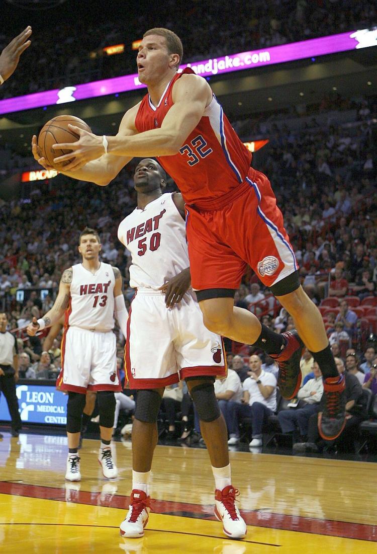HIGH-FLYING TIME: Blake Griffin will participate in three events during NBA's All-Star weekend. (Marc Serota/Getty Images) HIGH-FLYING TIME: Blake Griffin will participate in three events during NBA's All-Star weekend. (Marc Serota/Getty Images)