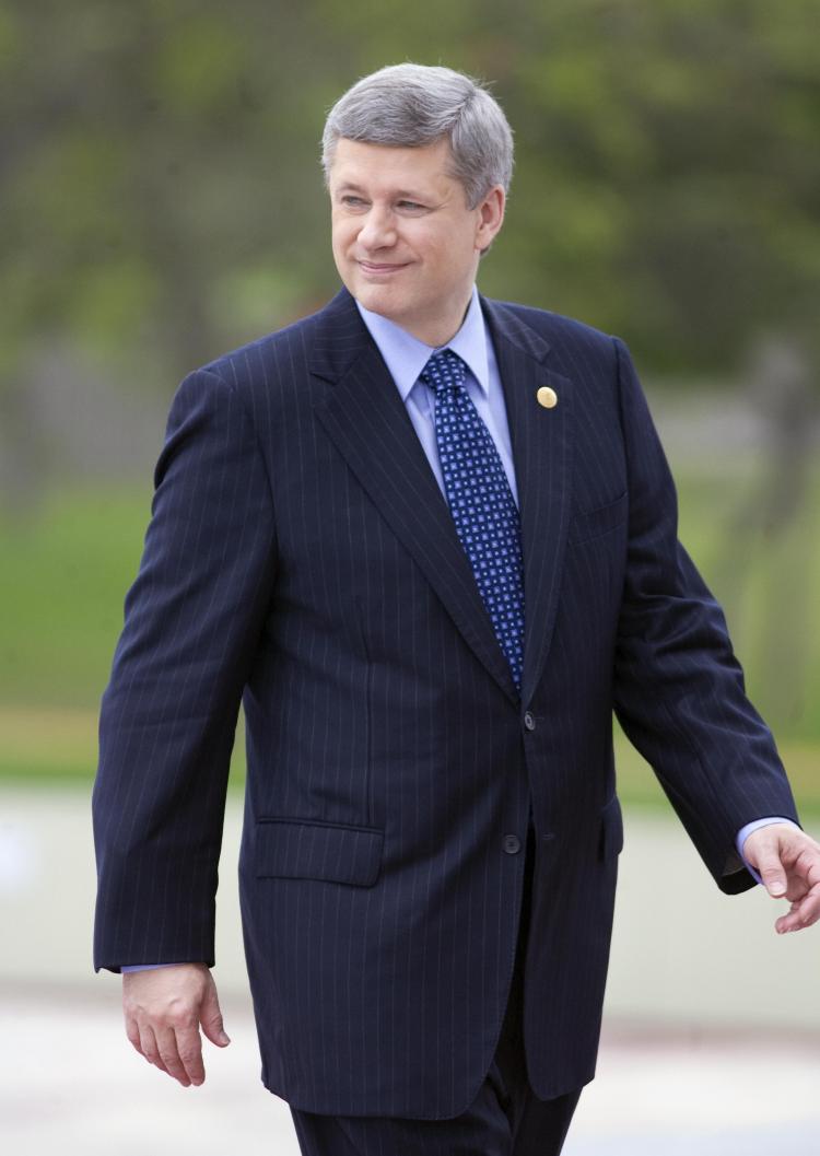 Canadian Prime Minister Stephen Harper. (SAEED KHAN/AFP/Getty Images) Canadian Prime Minister Stephen Harper. (SAEED KHAN/AFP/Getty Images)