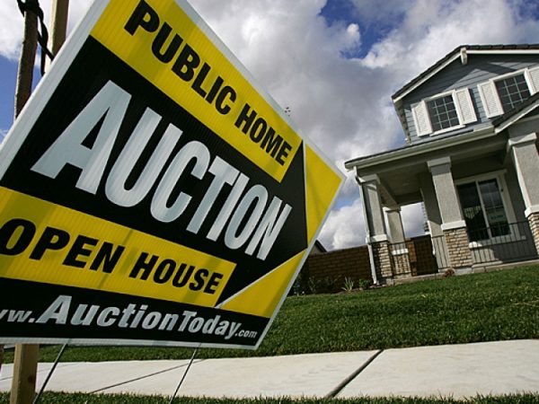 New houses are up for auction