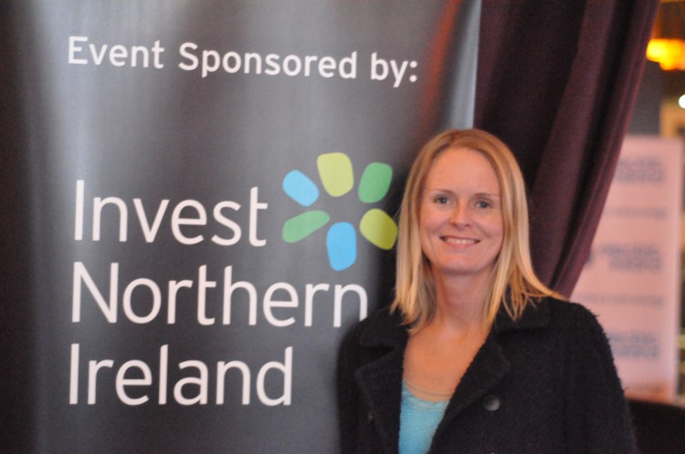 Ms Elaine Thompson, Business Development Manager with Invest Northern Ireland, Northern Irelands business development agency, at the Dublin Put Summit (Martin Murphy/The Epoch Times) Ms Elaine Thompson, Business Development Manager with Invest Northern Ireland, Northern Irelands business development agency, at the Dublin Put Summit (Martin Murphy/The Epoch Times)