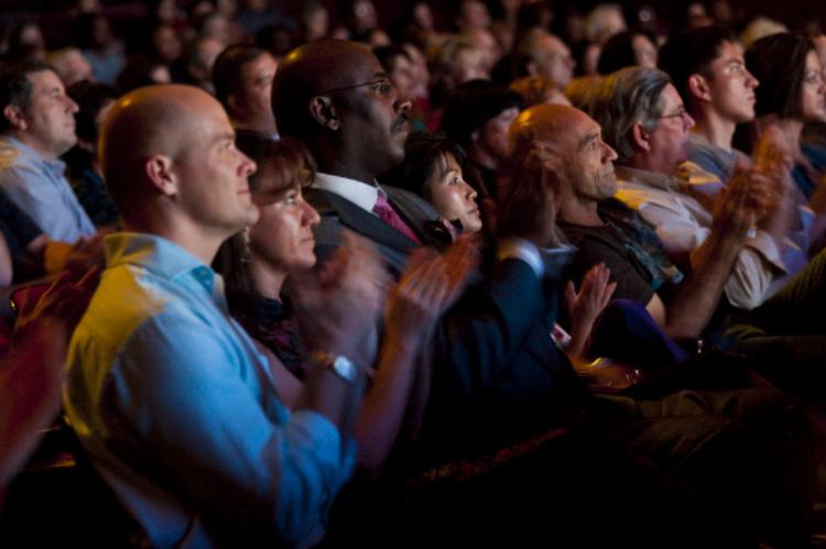 Audience members are fascinated by the DPA show in Jacksonville. (The Epoch Times) Audience members are fascinated by the DPA show in Jacksonville. (The Epoch Times)