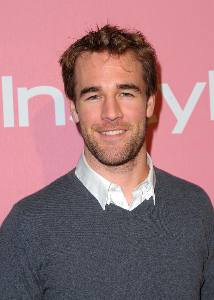 James Van Der Beek and his wife Kelly Brook recently had their first child. (Jason Merritt/Getty Images) James Van Der Beek and his wife Kelly Brook recently had their first child. (Jason Merritt/Getty Images)