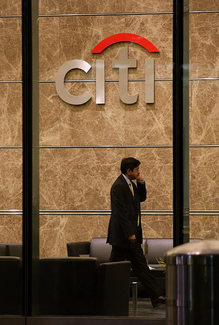 The government has agreed to bail out Citigroup.  (Oli Scarff/Getty Images)