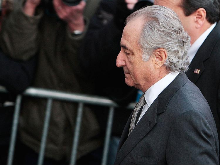 Financier and fraudster Bernie Madoff was the worst but far from the only Ponzi purveyor nabbed in 2009. (Chris Hondros/Getty Images)
