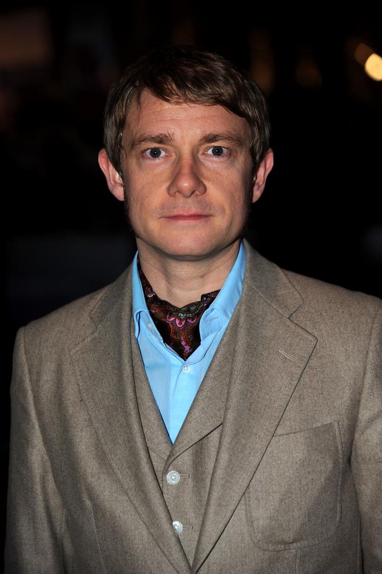 Martin Freeman arrives at the premiere of '44 Inch Chest' during the Times BFI 53rd London Film Festival at the Vue West End on Oct. 17, 2009 in London, England. (Samir Hussein/Getty Images)