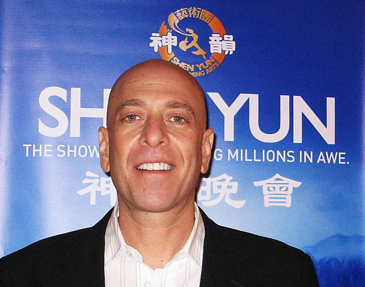 Mayne Berke, a production designer and movie producer who worked on the films Ninja Turtles, SWAT, Princess Diaries, and Rock Star, to name a few, came to see Shen Yun in Los Angeles on July 8. (The Epoch Times)