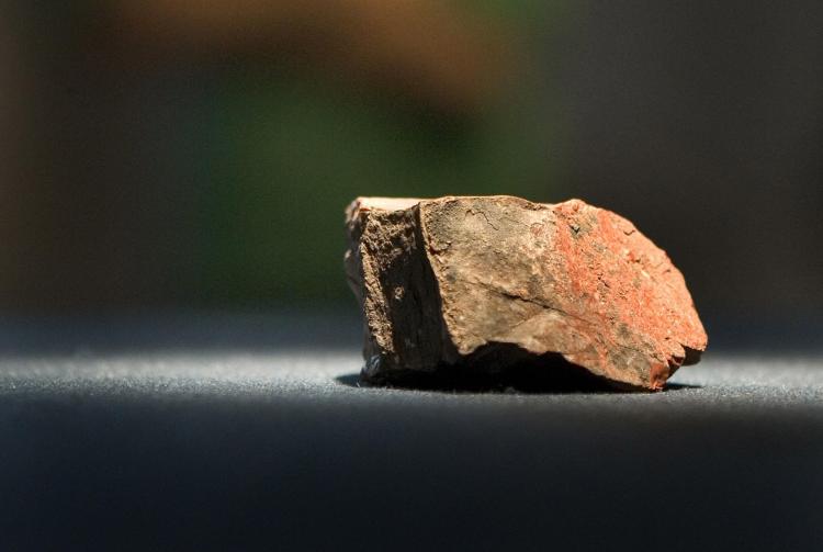 A picture of the assumed moon rock at the State Museum in Amsterdam taken at the 'Fly me to the Moon' exposition on October 5, 2006. (Koen Suyk/AFP/Getty Images) A picture of the assumed moon rock at the State Museum in Amsterdam taken at the 'Fly me to the Moon' exposition on October 5, 2006. (Koen Suyk/AFP/Getty Images)
