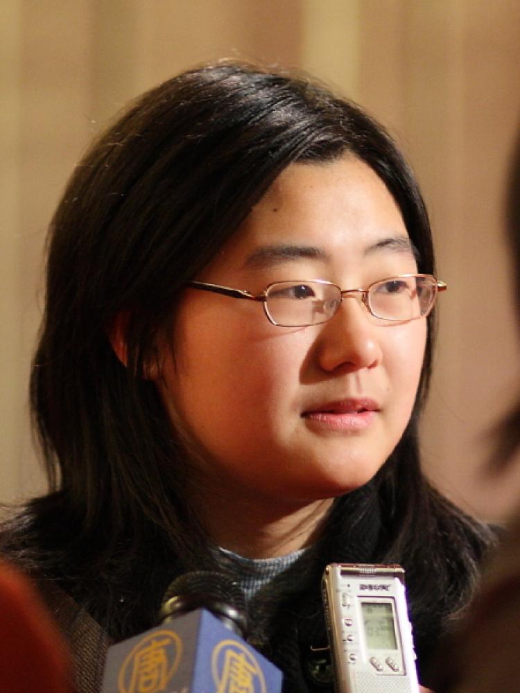 Ms. Shangwan Liu, a Chinese biology student at McGill University, found the dance superb. (Taili Sun/The Epoch Times) Ms. Shangwan Liu, a Chinese biology student at McGill University, found the dance superb. (Taili Sun/The Epoch Times)