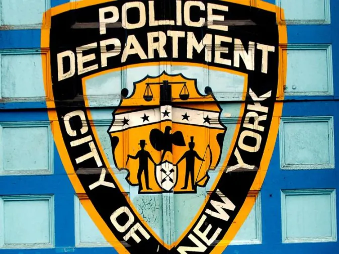A view outside of NYPD's 1st Precinct in New York City. (Joe Corrigan/Getty Images)