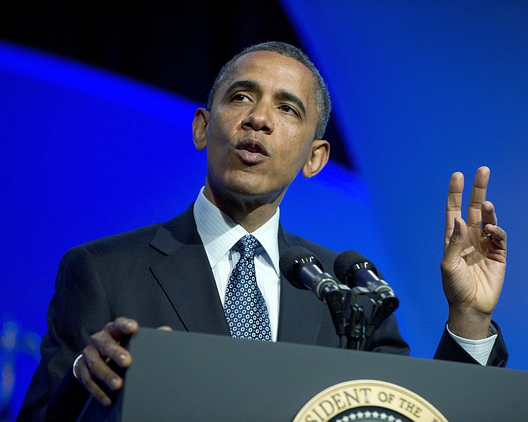President Barack Obama waves at supporters President Barack Obama waves at supporters