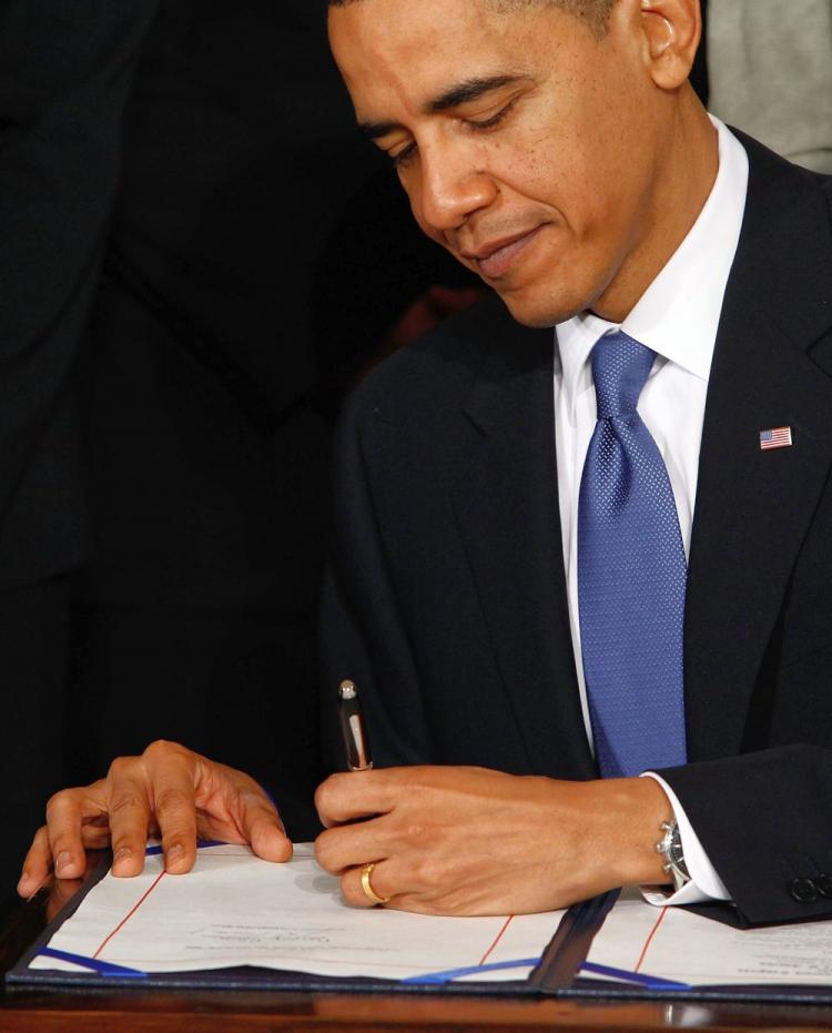 Barack Obama signs the Affordable Health Care for America Act during a ceremony with fellow Democrats in the East Room of the White House March 23 in Washington, D.C. Republicans maintain a clear position of repealing it. (Chip Somodevilla/Getty Images) Barack Obama signs the Affordable Health Care for America Act during a ceremony with fellow Democrats in the East Room of the White House March 23 in Washington, D.C. Republicans maintain a clear position of repealing it. (Chip Somodevilla/Getty Images)