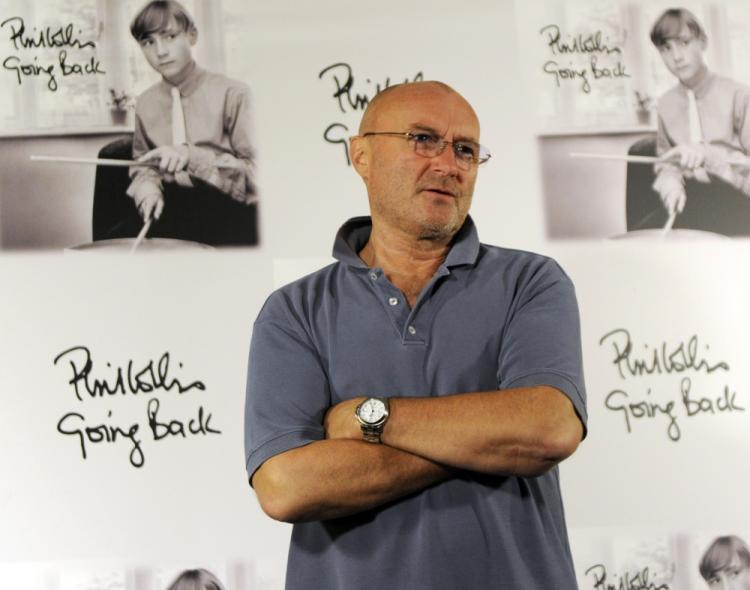 Phil Collins released his ninth studio album 'Going Back' on Monday. (Dominique Faget/AFP/Getty Images) Phil Collins released his ninth studio album 'Going Back' on Monday. (Dominique Faget/AFP/Getty Images)