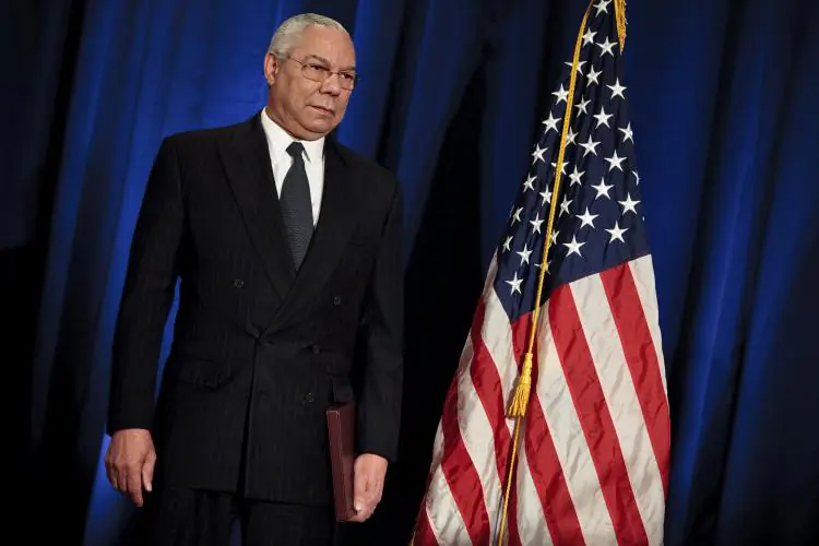 Former U.S. Secretary of State Colin Powell at Decatur House in Washington on March 5, 2019. (Brendan Smialowski/Getty Images)