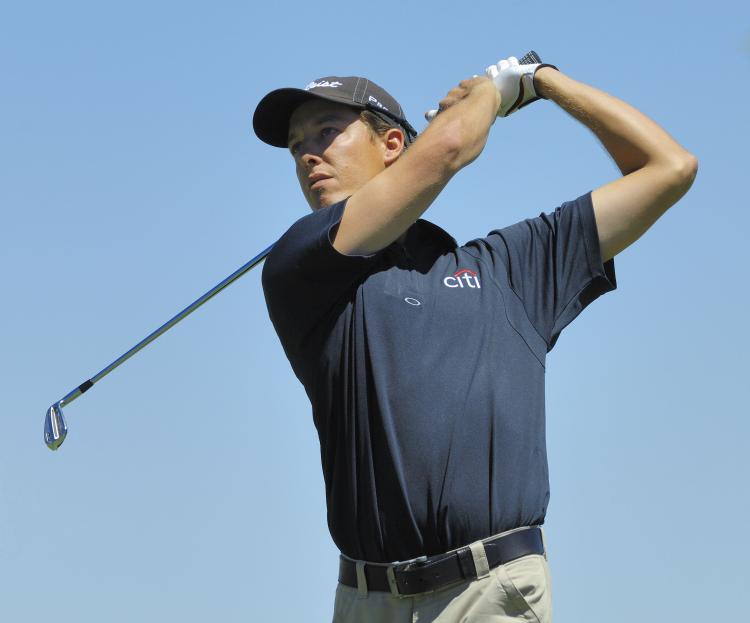 Parker McLachlin relied on his putter and strong short game to capture the Legends Reno-Tahoe Open. (Dan Sanchez/The Epoch Times) Parker McLachlin relied on his putter and strong short game to capture the Legends Reno-Tahoe Open. (Dan Sanchez/The Epoch Times)