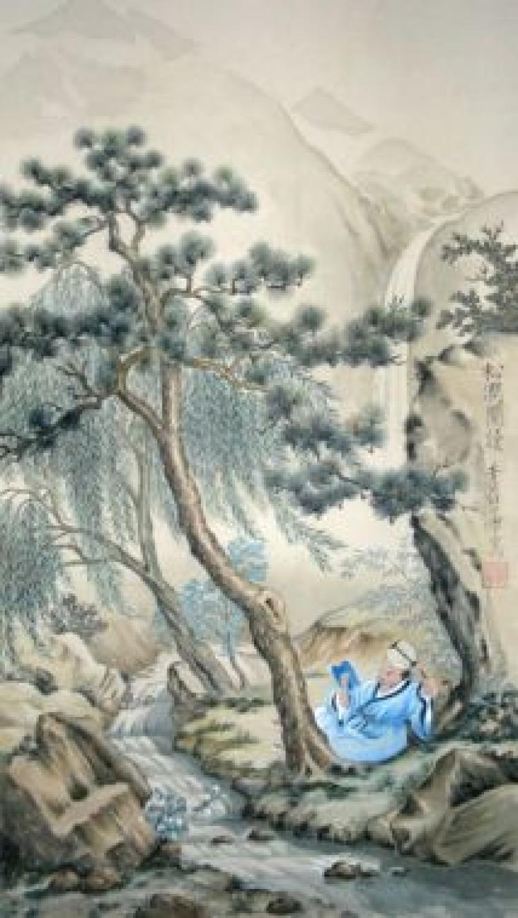 The Chinese sages taught honesty as a virtue by which rulers in China's ancient past were judged. Chinese-style landscape painting by Charlotte Kuehnert . (Reproduction - Nils Kuehnert) The Chinese sages taught honesty as a virtue by which rulers in China's ancient past were judged. Chinese-style landscape painting by Charlotte Kuehnert . (Reproduction - Nils Kuehnert)