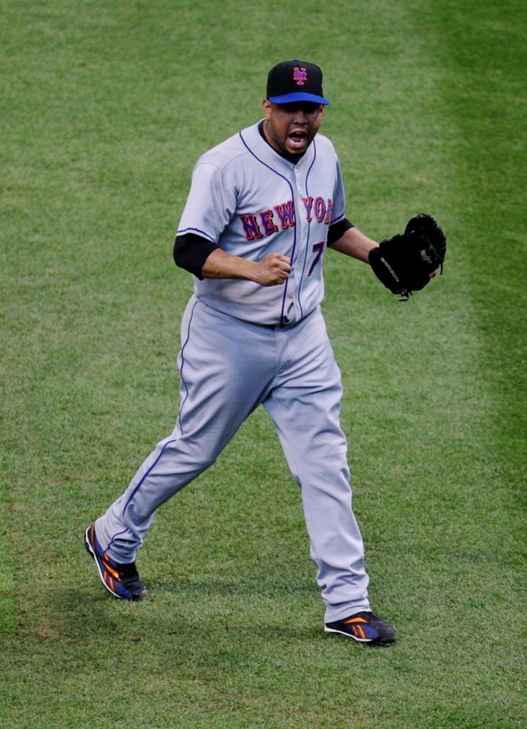 Francisco Rodriguez got the win after blowing the save on Thursday in Pittsburgh. (Jonathan Daniel/Getty Images) Francisco Rodriguez got the win after blowing the save on Thursday in Pittsburgh. (Jonathan Daniel/Getty Images)
