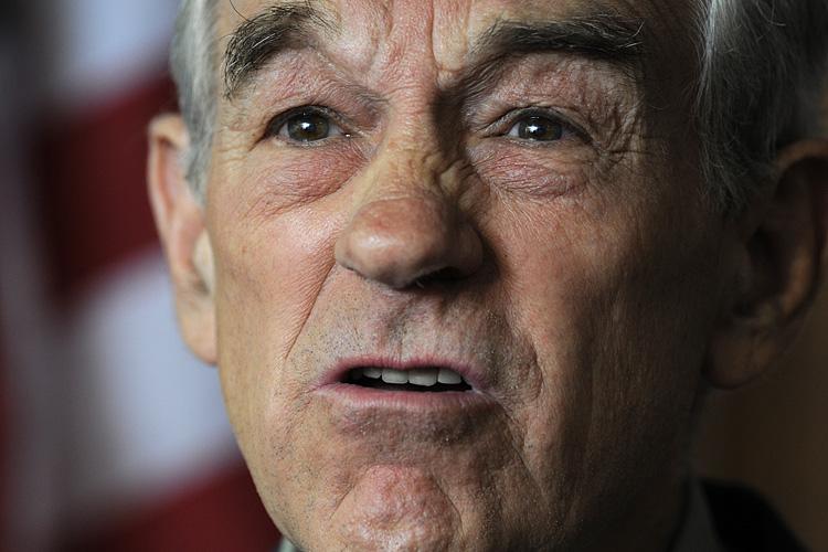 Republican Texas Rep. Ron Paul announces to supporters that he's forming a campaign exploratory committee, as he decides whether or not to seek the Republican nomination for president, on April 26 in Des Moines, Iowa. (Steve Pope/Getty Images) Republican Texas Rep. Ron Paul announces to supporters that he's forming a campaign exploratory committee, as he decides whether or not to seek the Republican nomination for president, on April 26 in Des Moines, Iowa. (Steve Pope/Getty Images)