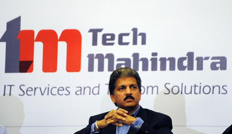 Chairman of Tech Mahindra, Anand Mahindra holds a press conference announcing the formation of Mahindra Satyam. Tech Mahindra bought Mahindra Satyam Computers Services in a sale aimed at giving the scandal-hit outsourcing giant vital fresh capital and a new beginning. (Noah Seelam/Getty Images) Chairman of Tech Mahindra, Anand Mahindra holds a press conference announcing the formation of Mahindra Satyam. Tech Mahindra bought Mahindra Satyam Computers Services in a sale aimed at giving the scandal-hit outsourcing giant vital fresh capital and a new beginning. (Noah Seelam/Getty Images)